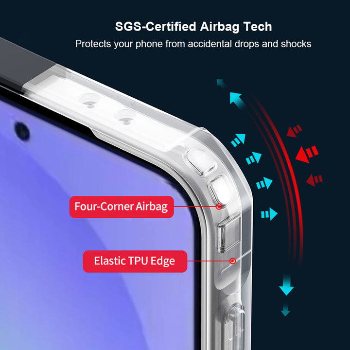 ARMOR-X Samsung Galaxy A37 5G SM-A376 slim rugged shockproof case with raised edge for screen and camera protection.