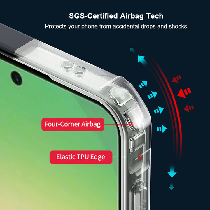 ARMOR-X Samsung Galaxy A57 5G SM-A576 slim rugged shockproof case with raised edge for screen and camera protection.