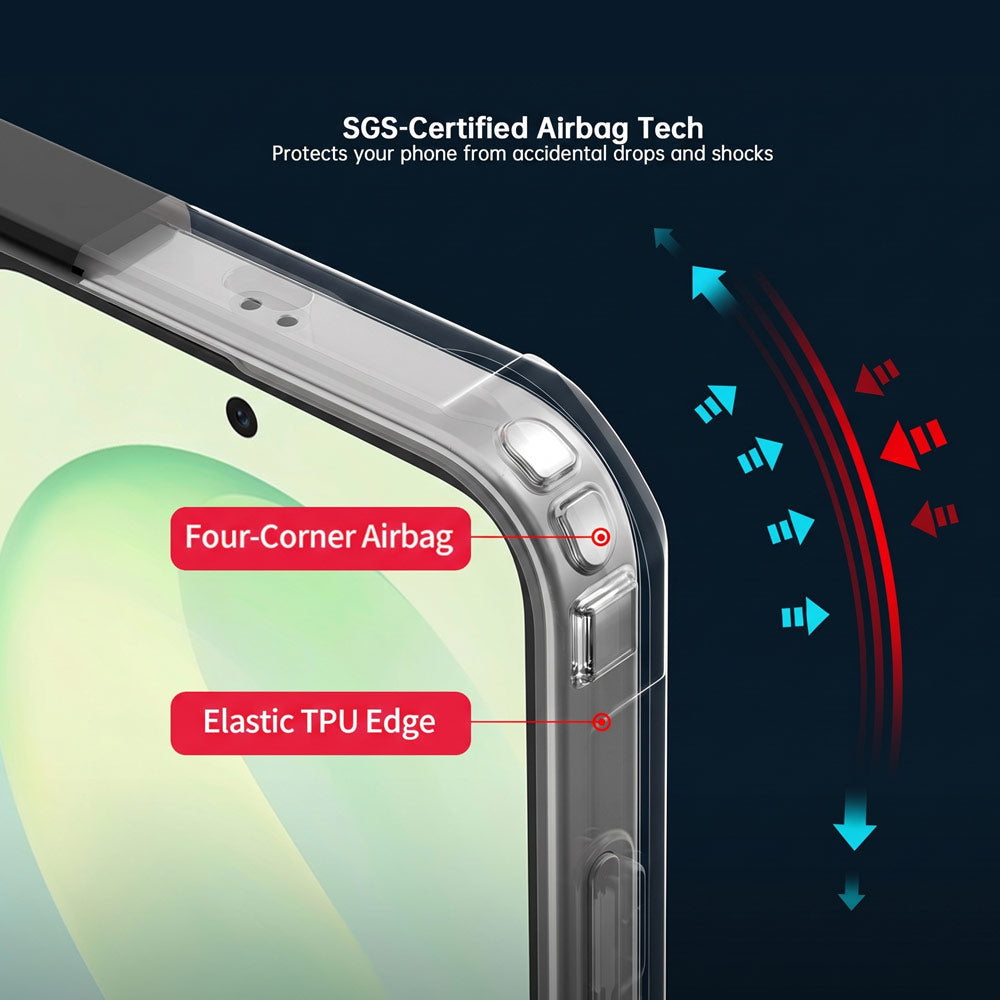 ARMOR-X Samsung Galaxy S26 FE SM-S741 slim rugged shock proof cases. Military-Grade rugged phone cover.