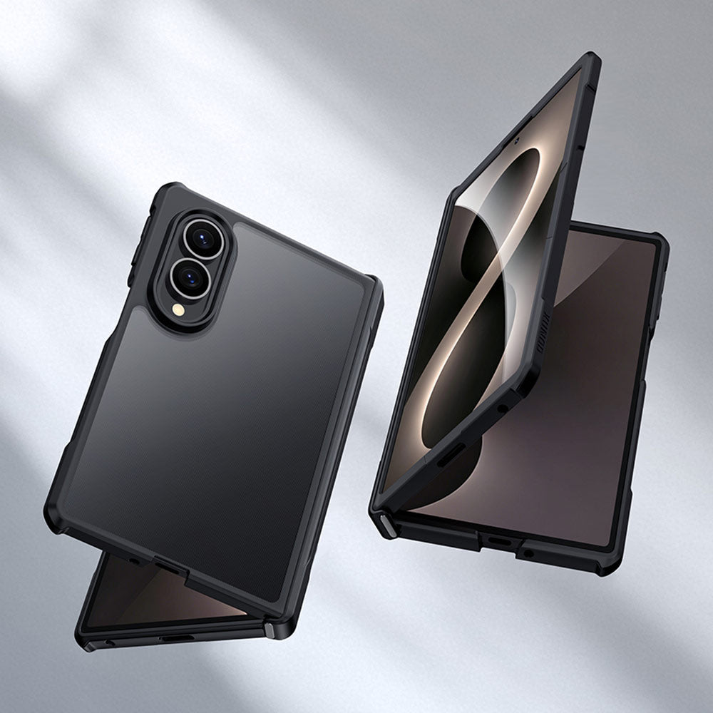 ARMOR-X Samsung Galaxy Z Fold8 SM-F971 slim rugged shockproof case with raised edge for screen and camera protection.