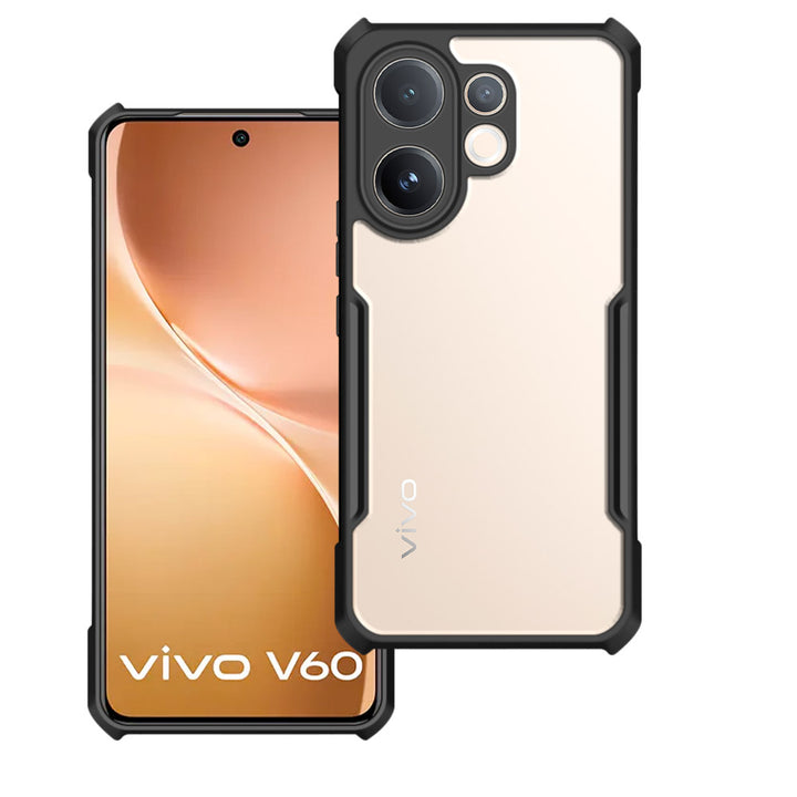ARMOR-X VIVO V60 5G slim rugged shockproof cases. Military-Grade Mountable Rugged Design with best drop proof protection.