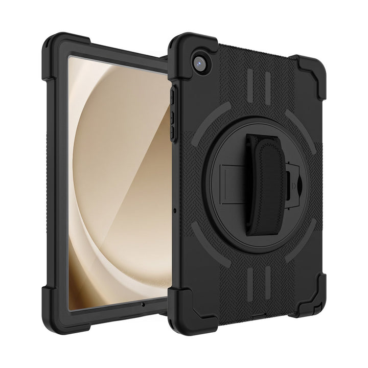 ARMOR-X Samsung Galaxy Tab A9+ A9 Plus ( 11" ) SM-X210 / SM-X215 / SM-X216 IP68 Waterproof, Shock &amp; Dust Proof Case With Hand Strap &amp; Kickstand. IP68 Waterproof with fully submersible to 5&