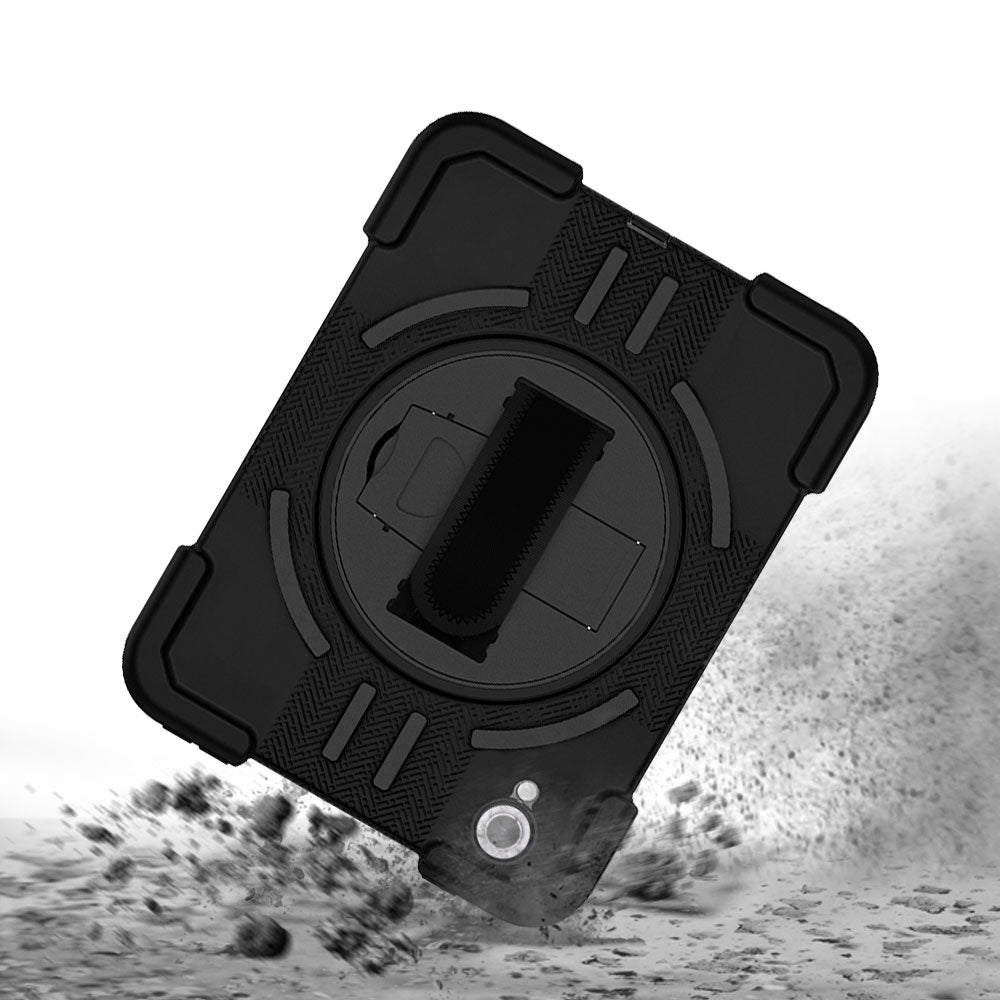 TPR-iPad-M6 | iPad mini 6 | IP68 Waterproof, Shock &amp; Dust Proof Case with hand strap and kick-stand
