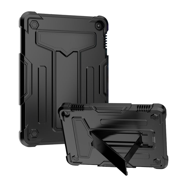 ARMOR-X Amazon Fire HD 8 (2022) / (2024) shockproof case, 3 layers impact protection cover. Rugged case with kick stand.