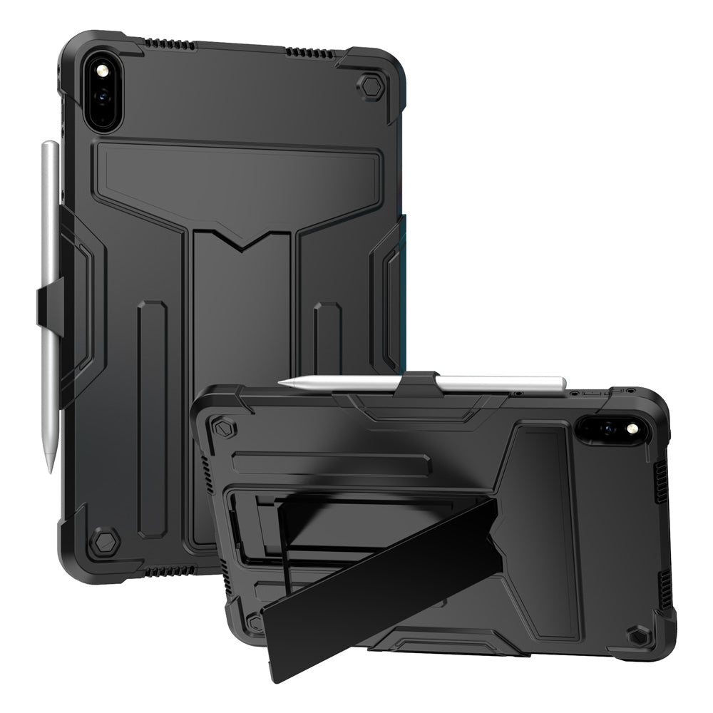 ARMOR-X Huawei MatePad 11 (2021) DBY-W09 shockproof case, 3 layers impact protection cover. Rugged case with kick stand.