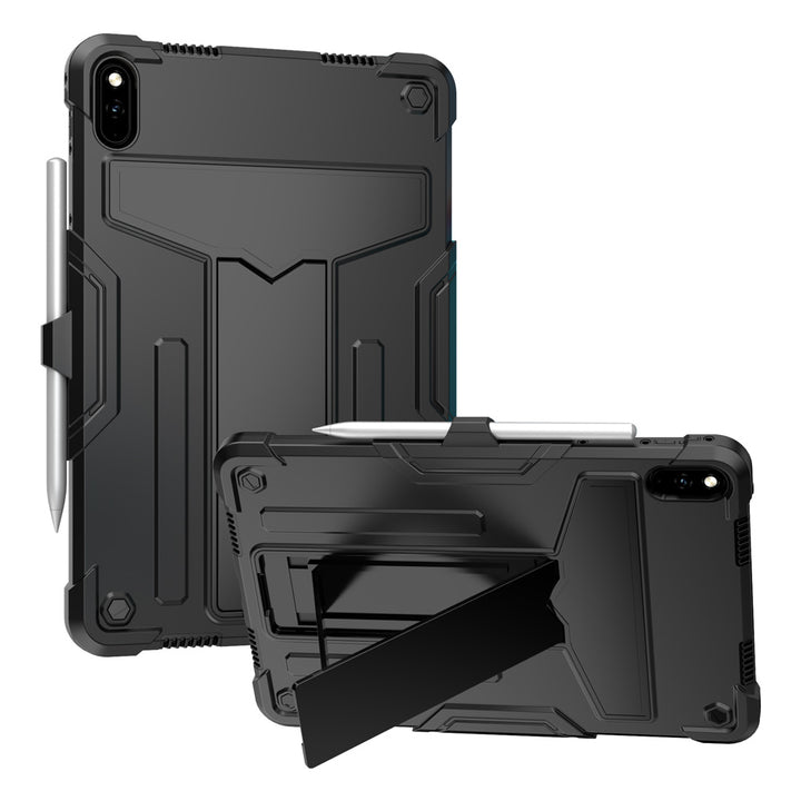 ARMOR-X Huawei MatePad 11 (2021) DBY-W09 shockproof case, 3 layers impact protection cover. Rugged case with kick stand.
