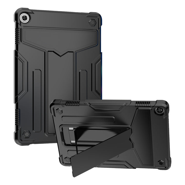 ARMOR-X Lenovo Tab M10 ( Gen3 ) TB328 shockproof case, 3 layers impact protection cover. Rugged case with kick stand.