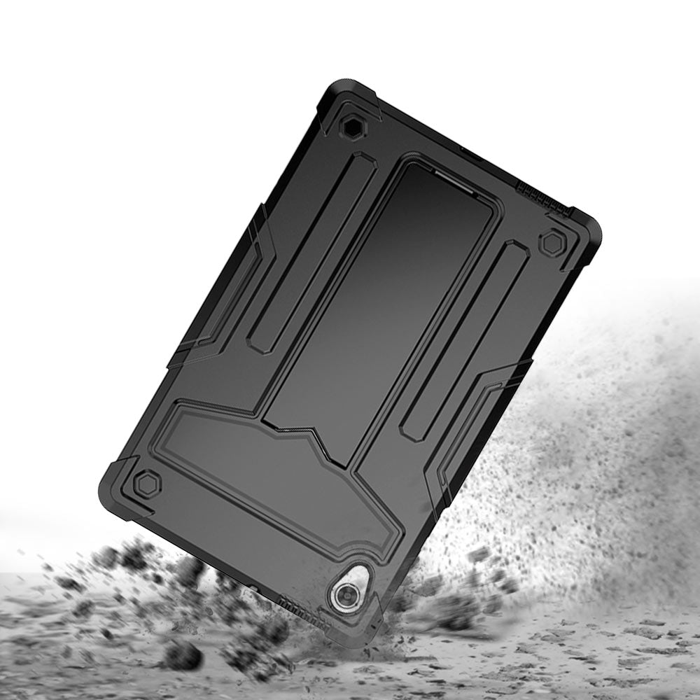 ARMOR-X Lenovo Tab M10 HD (2nd Gen) TB-X306F shockproof case, 3 layers impact protection cover. Rugged protective case with the best dropproof protection.
