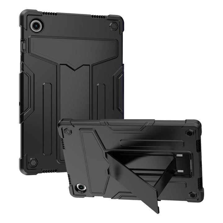 ARMOR-X Samsung Galaxy Tab A8 SM-X200 / X205 shockproof case, 3 layers impact protection cover. Rugged case with kick stand.