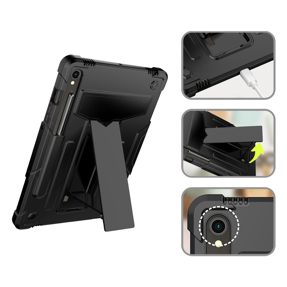 ARMOR-X Samsung Galaxy Tab S9 FE SM-X510 / X516B shockproof case. Form fitting design crafted with high precision.
