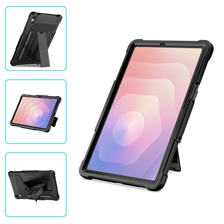ARMOR-X Samsung Galaxy Tab S9 SM-X710 / X716 shockproof case. Form fitting design crafted with high precision.