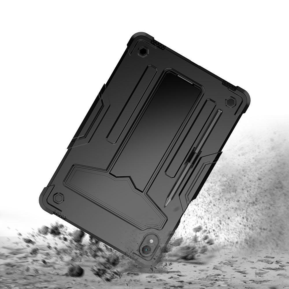 ARMOR-X Samsung Galaxy Tab S9 SM-X710 / X716 shockproof case, 3 layers impact protection cover. Rugged protective case with the best dropproof protection.