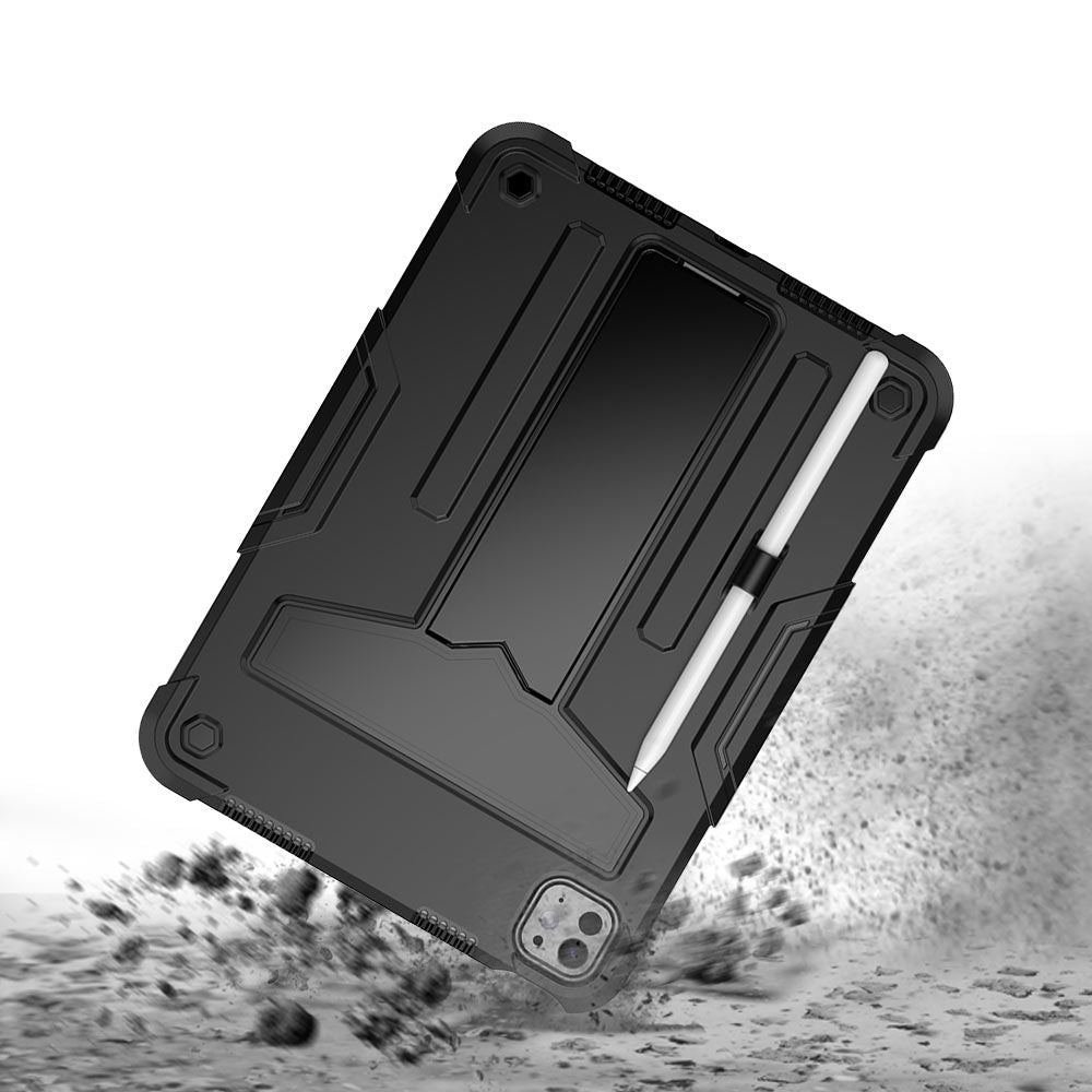 ARMOR-X iPad Pro 11 (M4) / (M5) shockproof case, 3 layers impact protection cover. Rugged protective case with the best dropproof protection.