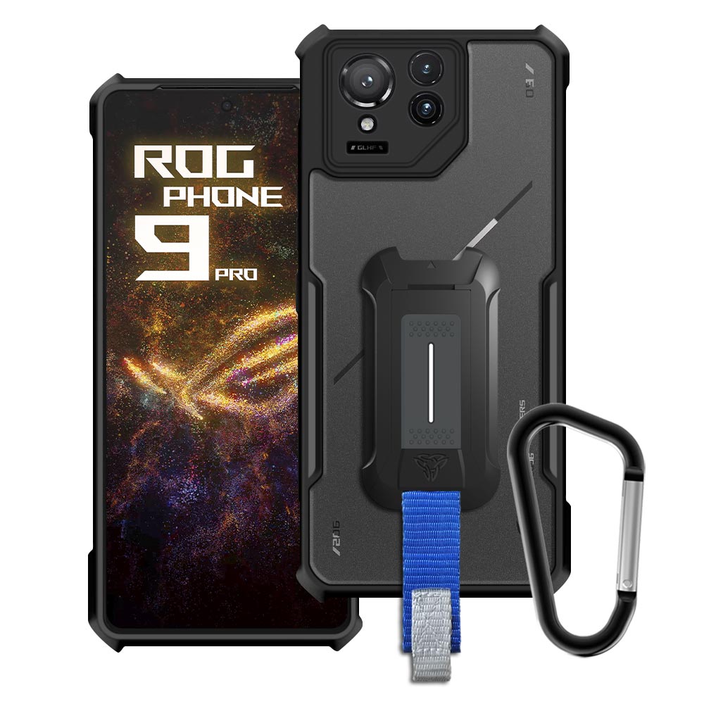 ARMOR-X Asus ROG Phone 9 Pro slim rugged shockproof cases. Military-Grade Mountable Rugged Design with best drop proof protection.