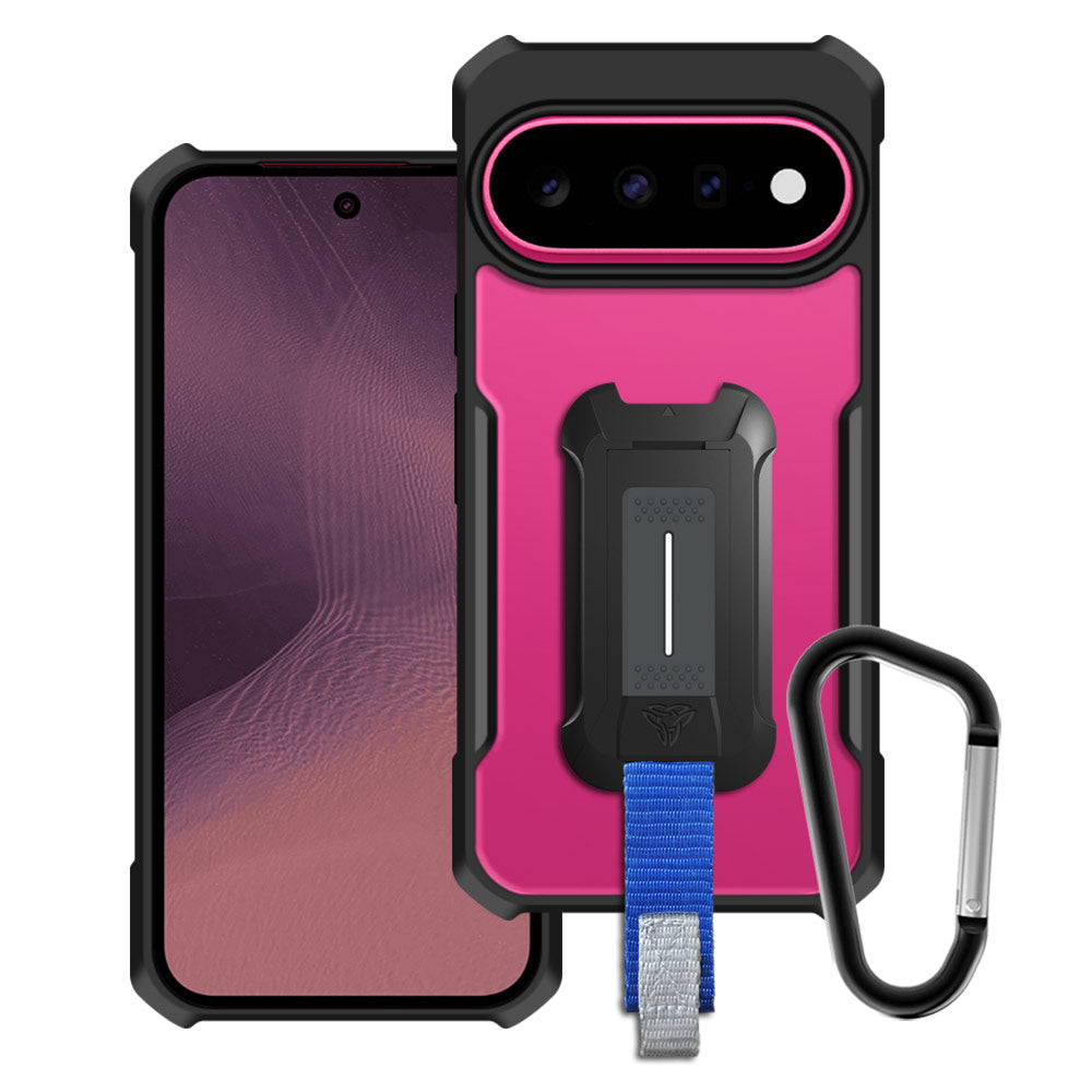 ARMOR-X Google Pixel 11 / 11 Pro slim rugged shockproof cases. Military-Grade Mountable Rugged Design with best drop proof protection.