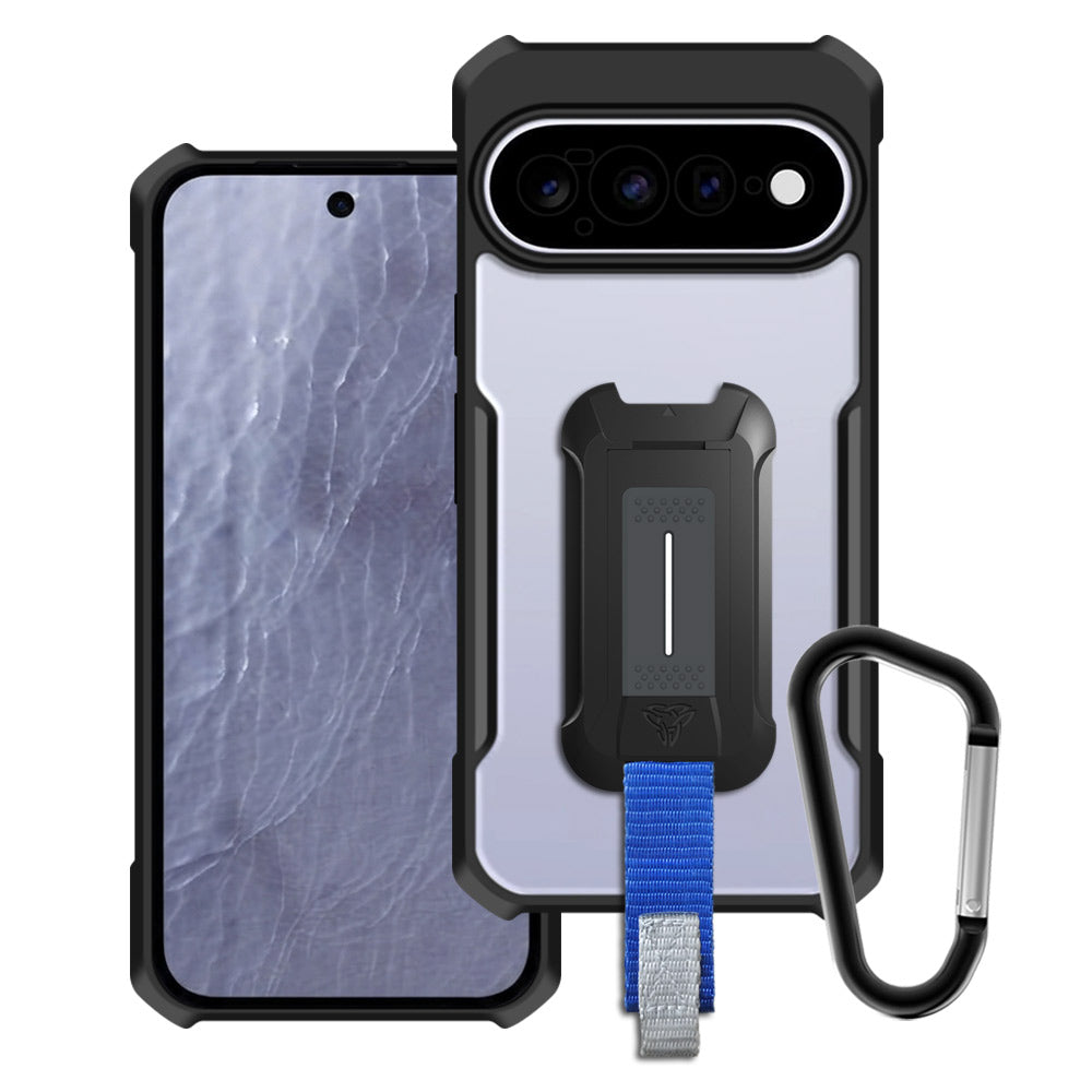 ARMOR-X Google Pixel 11 / 11 Pro slim rugged shockproof cases. Military-Grade Mountable Rugged Design with best drop proof protection.