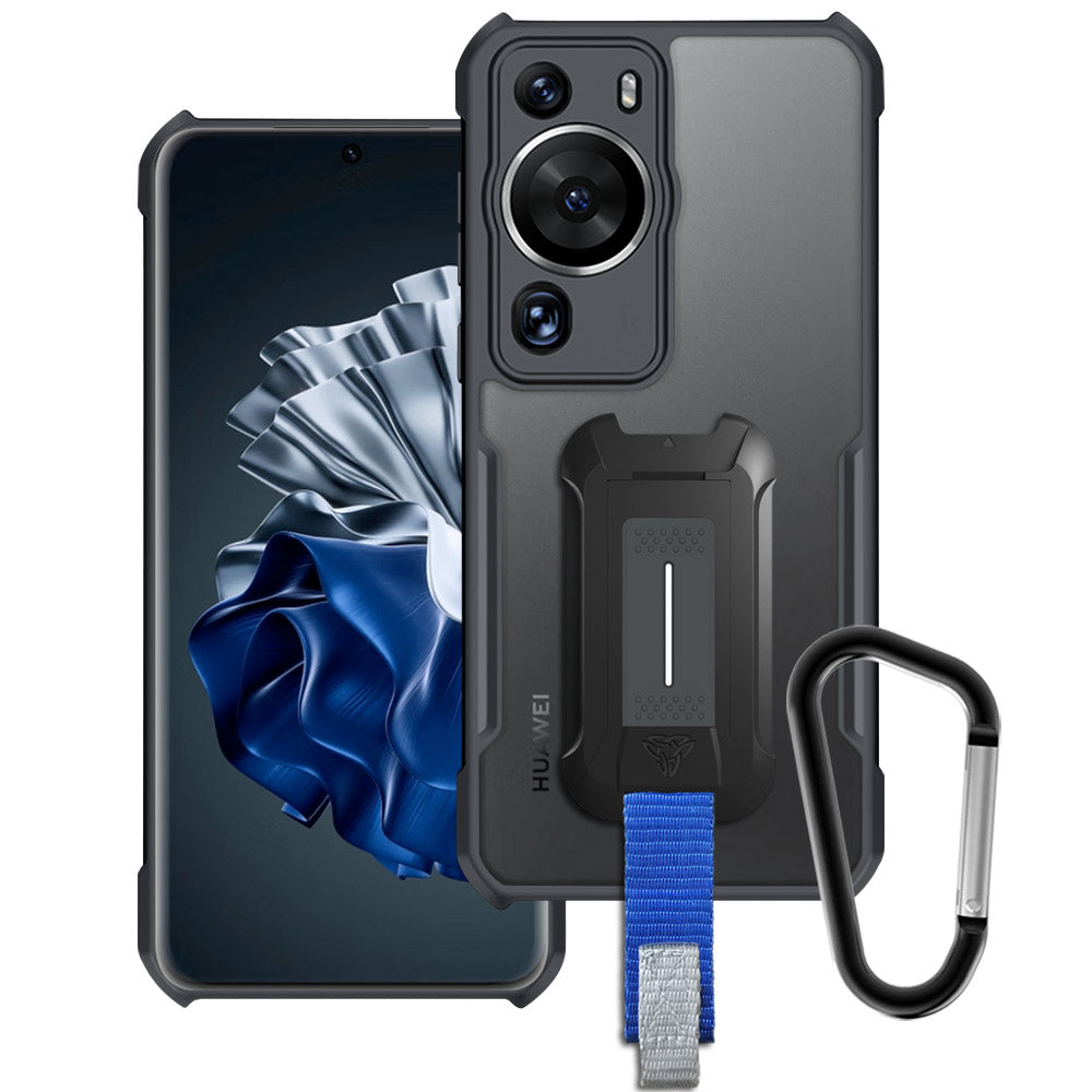 ARMOR-X Huawei P60 Pro slim rugged shockproof cases. Military-Grade Mountable Rugged Design with best drop proof protection.
