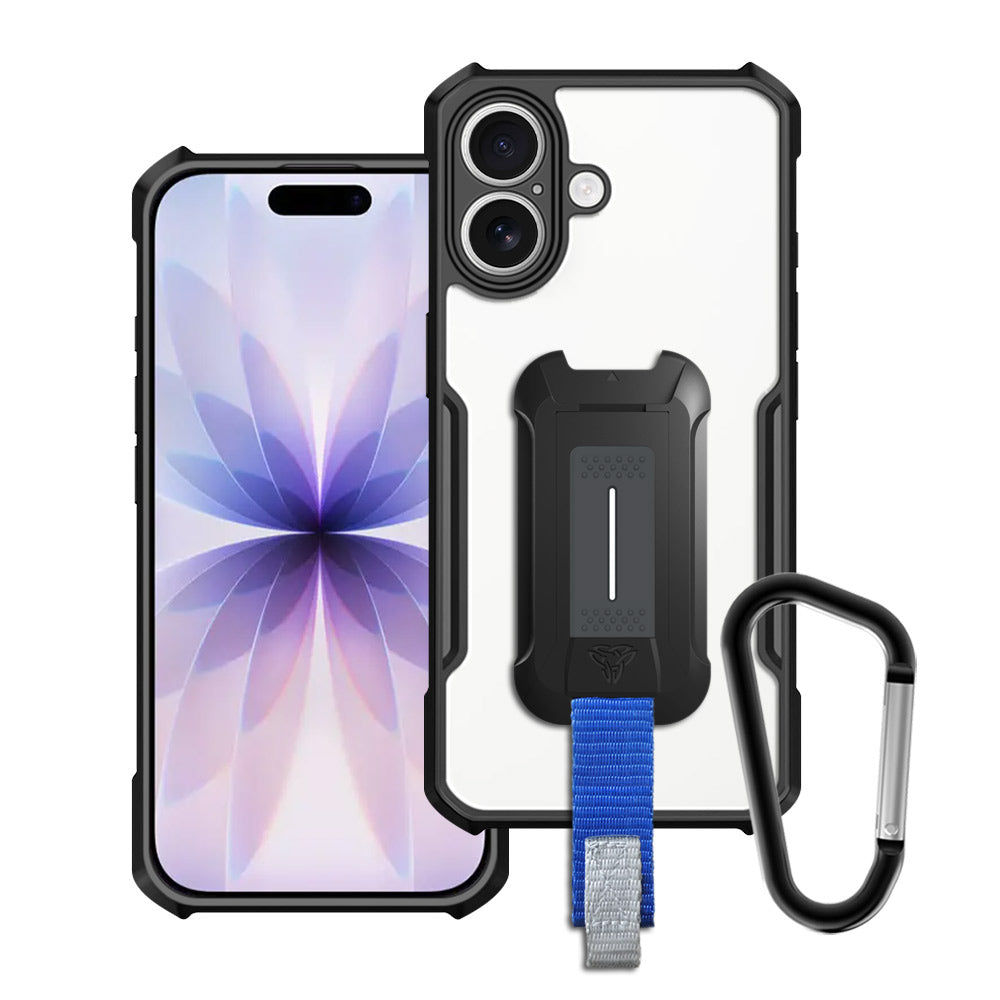 ARMOR-X APPLE iPhone 17 slim rugged shockproof cases. Military-Grade Mountable Rugged Design with best drop proof protection.