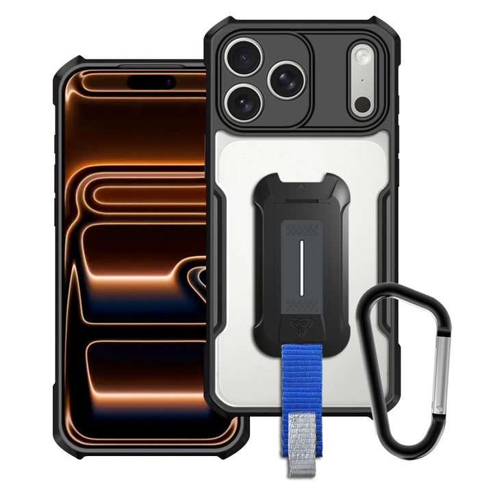 ARMOR-X APPLE iPhone 17 Pro Max slim rugged shockproof cases. Military-Grade Mountable Rugged Design with best drop proof protection.