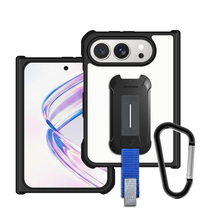 ARMOR-X APPLE iPhone 18 Fold slim rugged shockproof cases. Military-Grade Mountable Rugged Design with best drop proof protection.