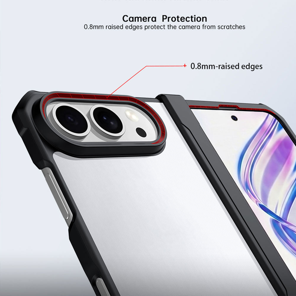 ARMOR-X APPLE iPhone 18 Fold shockproof cases. Raised edge provides great protection for camera / screen from drops.
