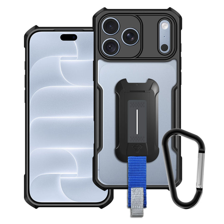 ARMOR-X APPLE iPhone 18 Pro Max slim rugged shockproof cases. Military-Grade Mountable Rugged Design with best drop proof protection.