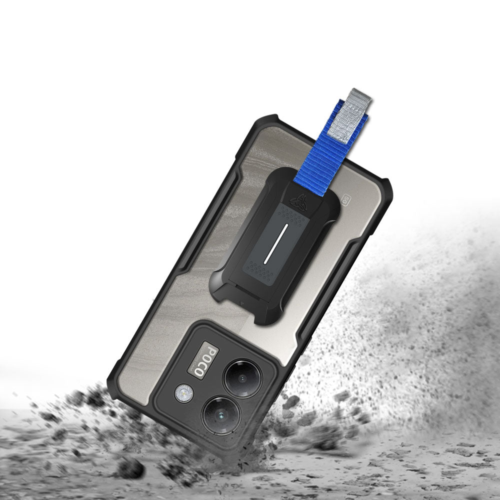 ARMOR-X Xiaomi Poco M7 Pro 5G slim rugged shock proof cases. Military-Grade rugged phone cover.
