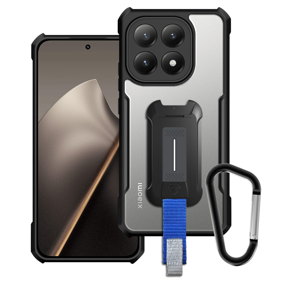 ARMOR-X Xiaomi 15T slim rugged shockproof cases. Military-Grade Mountable Rugged Design with best drop proof protection.