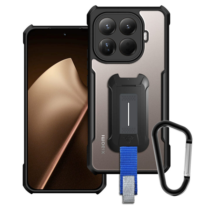 ARMOR-X Xiaomi 15T Pro slim rugged shockproof cases. Military-Grade Mountable Rugged Design with best drop proof protection.
