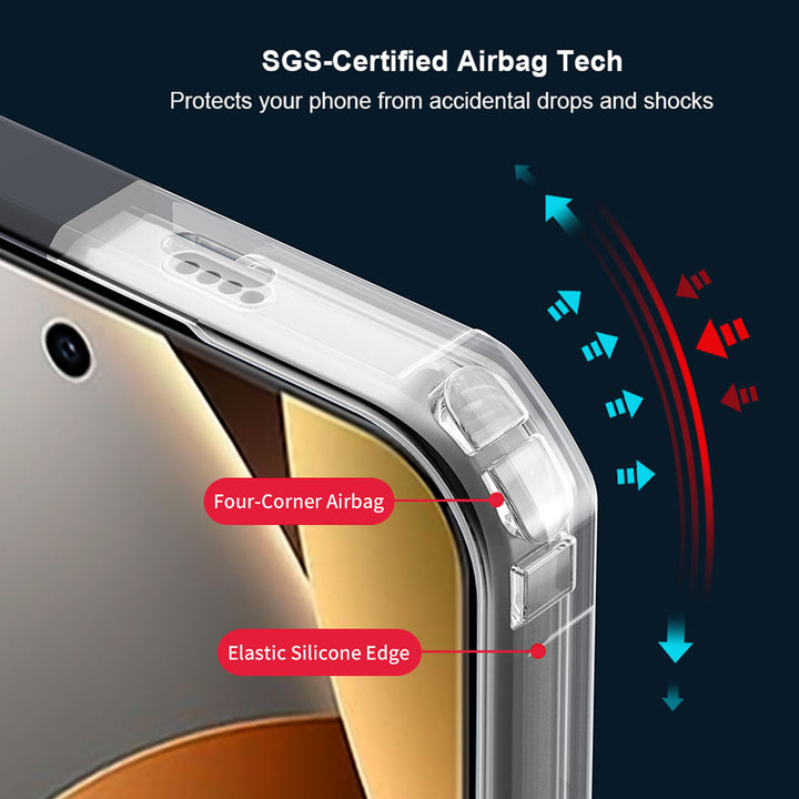 ARMOR-X Xiaomi Redmi Note 15 Pro+ 5G slim rugged shockproof cases. Raised edge provides great protection for camera / screen from drops.