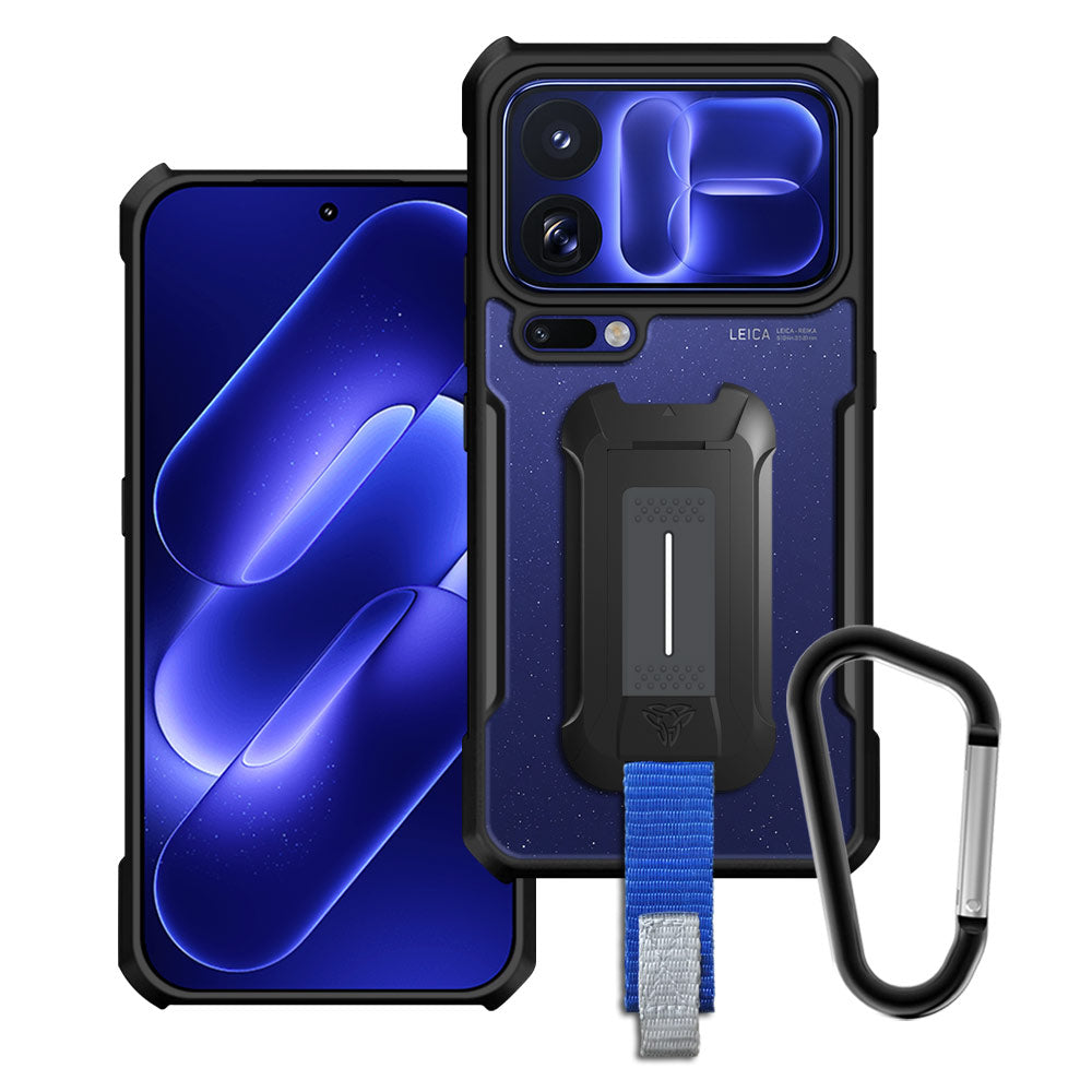 ARMOR-X Xiaomi 18 Pro slim rugged shockproof cases. Military-Grade Mountable Rugged Design with best drop proof protection.