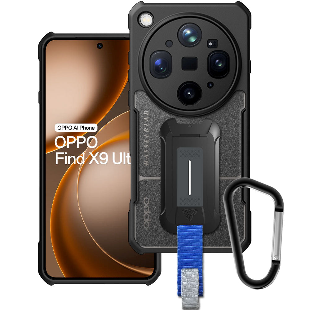 ARMOR-X OPPO Find X9 Ultra slim rugged shockproof cases. Military-Grade Mountable Rugged Design with best drop proof protection.