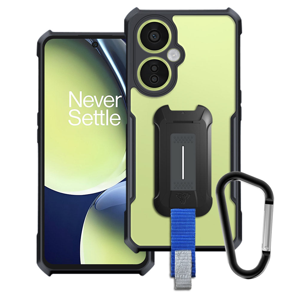 ARMOR-X OnePlus Nord CE 3 Lite 5G slim rugged shockproof cases. Military-Grade Mountable Rugged Design with best drop proof protection.