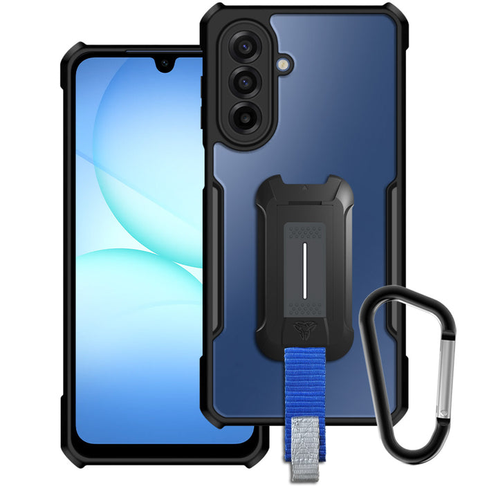 ARMOR-X Samsung Galaxy A17 5G SM-A176 / A17 4G SM-A175 slim rugged shockproof cases. Military-Grade Mountable Rugged Design with best drop proof protection.