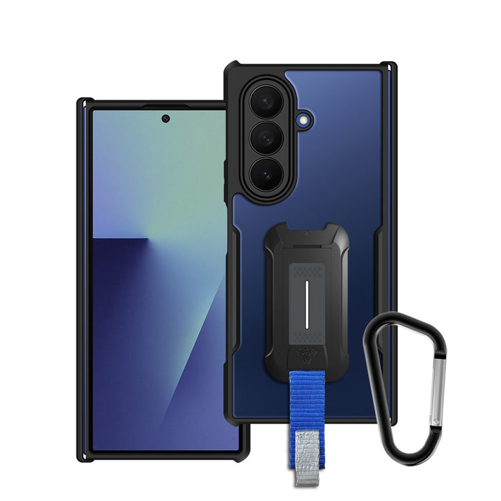 ARMOR-X Samsung Galaxy Z Fold7 SM-F966 slim rugged shockproof cases. Military-Grade Mountable Rugged Design with best drop proof protection.