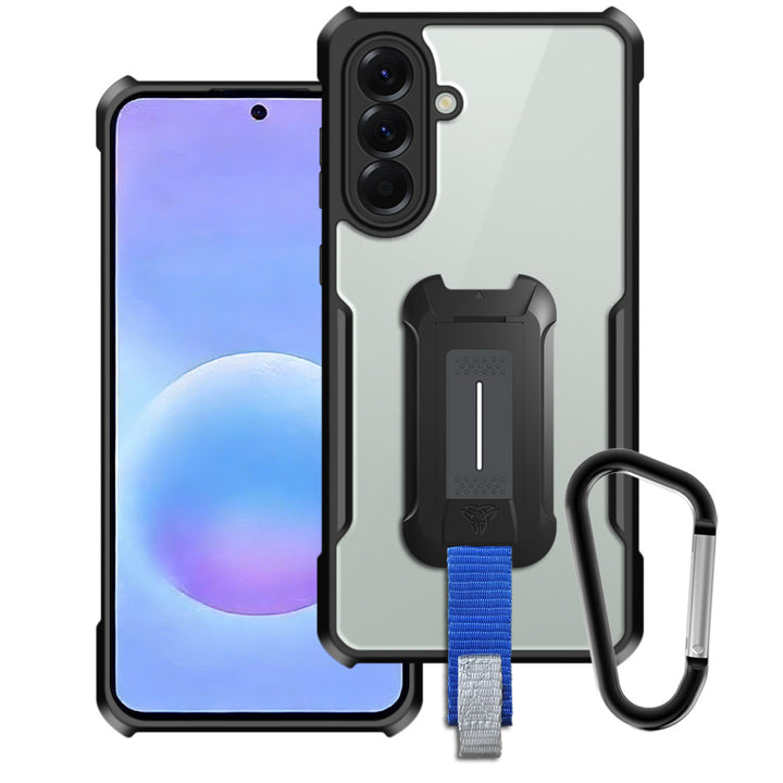 ARMOR-X Samsung Galaxy A57 5G SM-A576 slim rugged shockproof cases. Military-Grade Mountable Rugged Design with best drop proof protection.