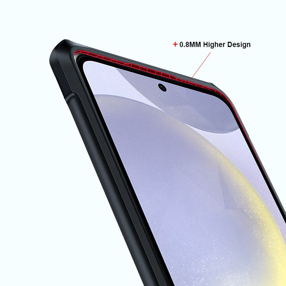 ARMOR-X Samsung Galaxy S26 SM-S942 slim rugged shockproof cases. Raised edge provides great protection for camera / screen from drops.