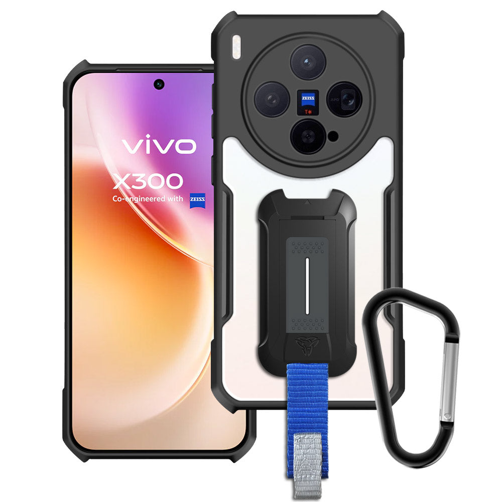ARMOR-X VIVO X300 slim rugged shockproof cases. Military-Grade Mountable Rugged Design with best drop proof protection.