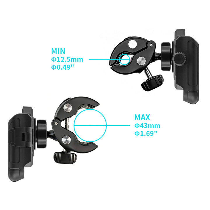 UCP-X105 | Quick Release Handle Bar Universal Mount | Design for Phone