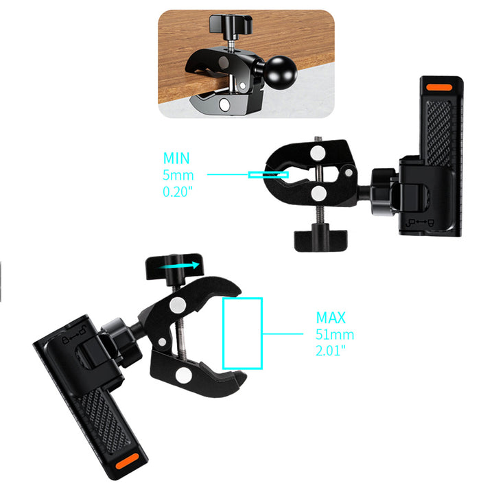 UCP-X132 | Quick Release Handle Bar Mount Universal Mount | Design for Phone