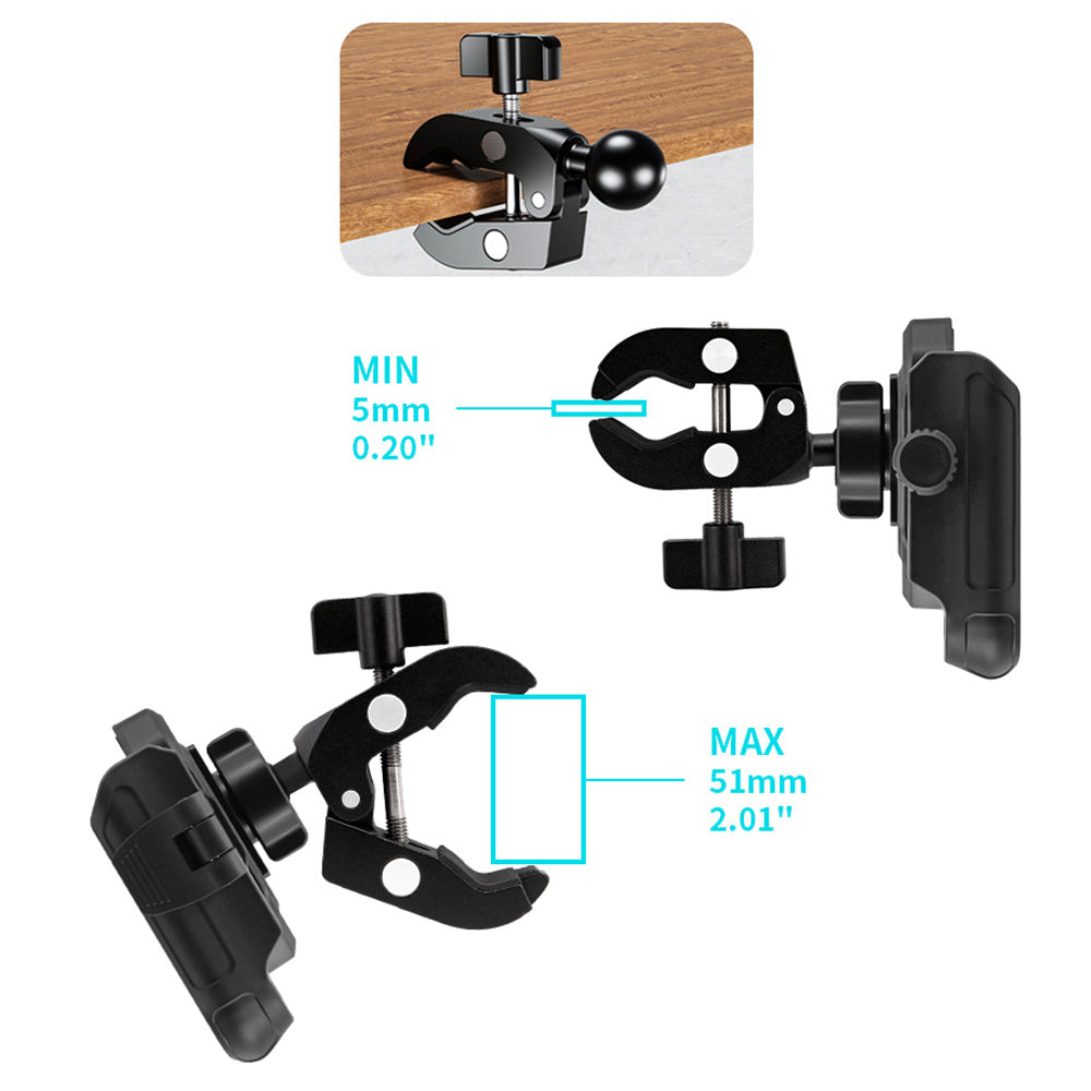 UCP-X132 | Quick Release Handle Bar Mount Universal Mount | Design for Phone