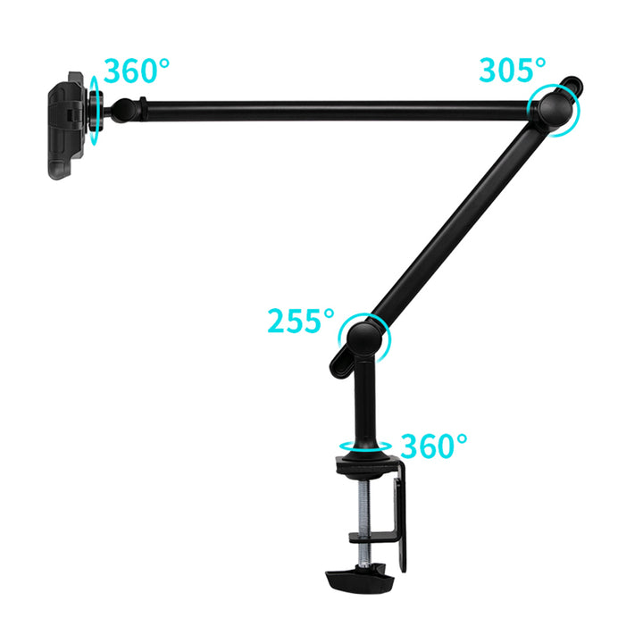 UCP-X141 | Aluminium Adjustable Arm Clamp Universal Mount | Design for Phone