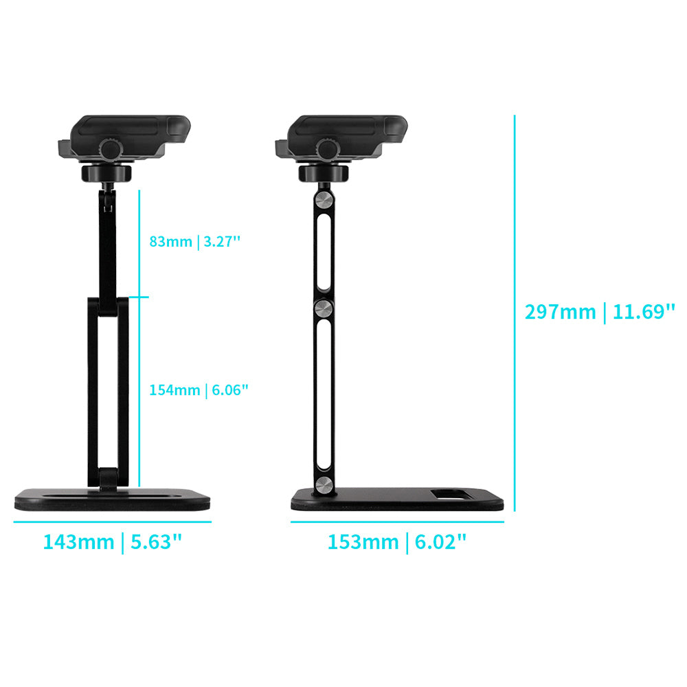 UCP-X142 | Adjustable Foldable Desktop Universal Mount | Design for Phone