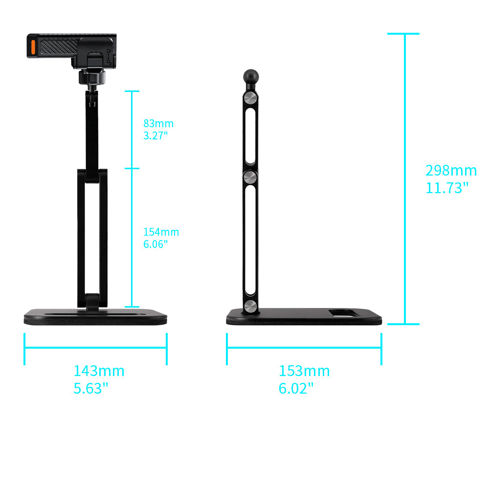 UCP-X142 | Adjustable Foldable Desktop Universal Mount | Design for Phone