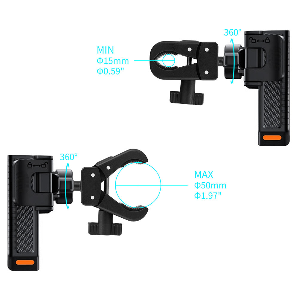 UCP-X146 | Quick Release Handlebar Mount Universal Mount | Design for Phone