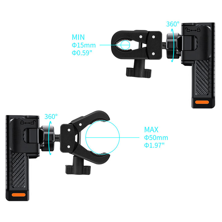 UCP-X146 | Quick Release Handlebar Mount Universal Mount | Design for Phone