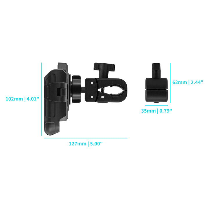 UCP-X146 | Quick Release Handlebar Mount Universal Mount | Design for Phone