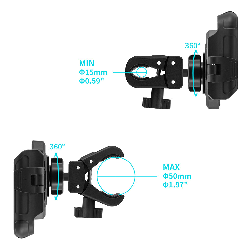 UCP-X146 | Quick Release Handlebar Mount Universal Mount | Design for Phone