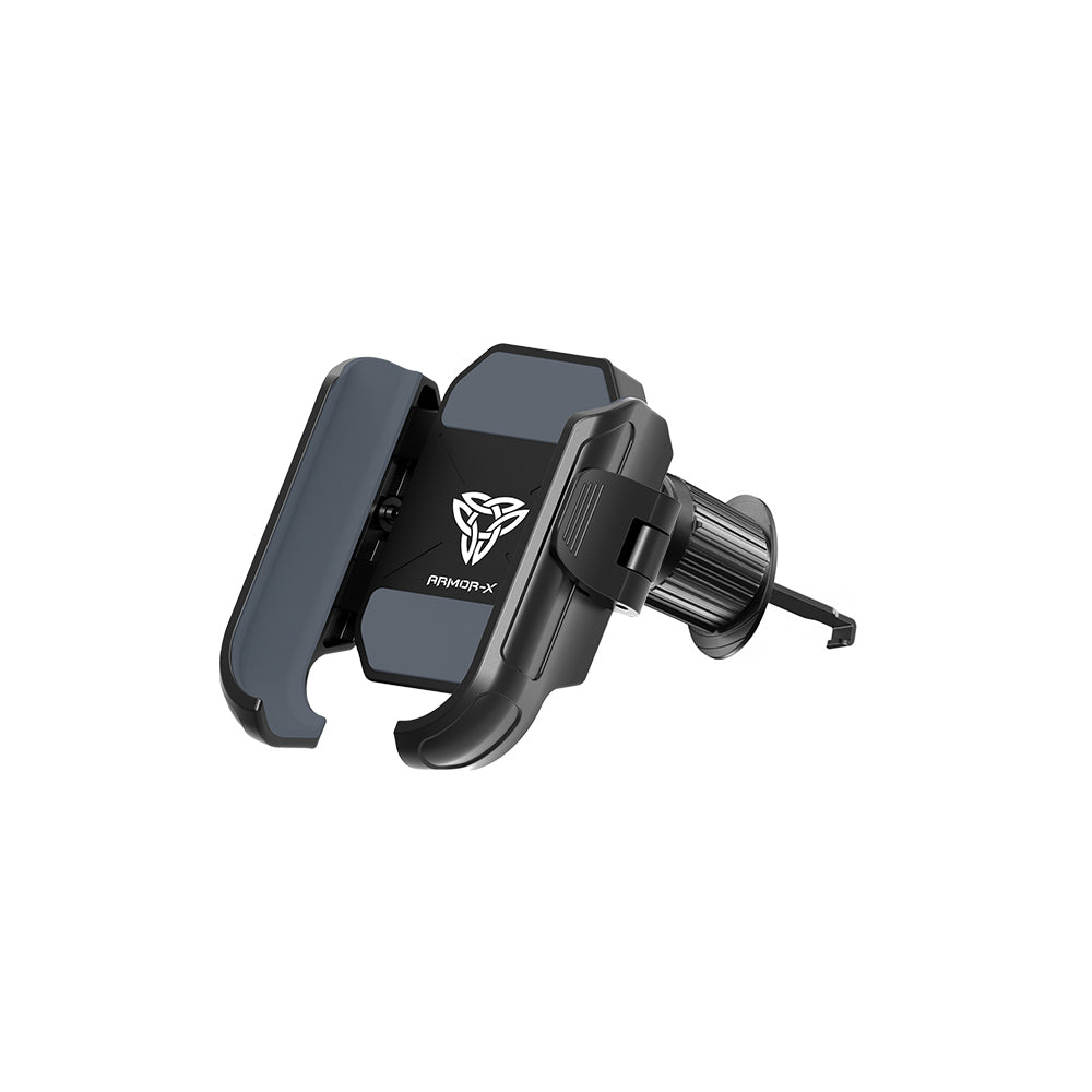 ARMOR-X car air vent universal mount design for phone.