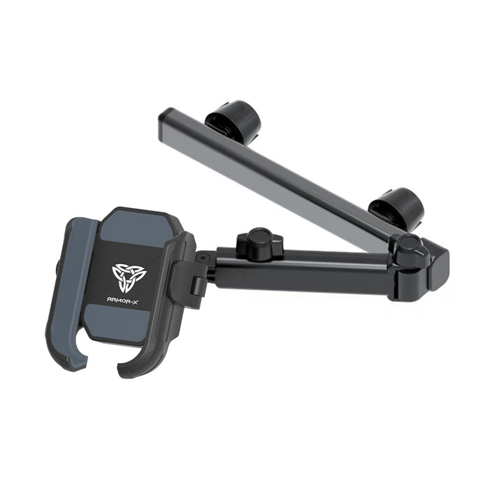 ARMOR-X Telescopic Arm Back Seat Universal Mount Design for Phone.